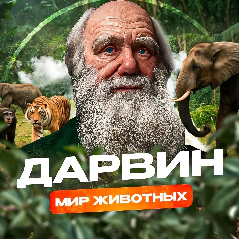 Логотип max канала - Узнайте о мире животных с Дарвином в MAX - Природа